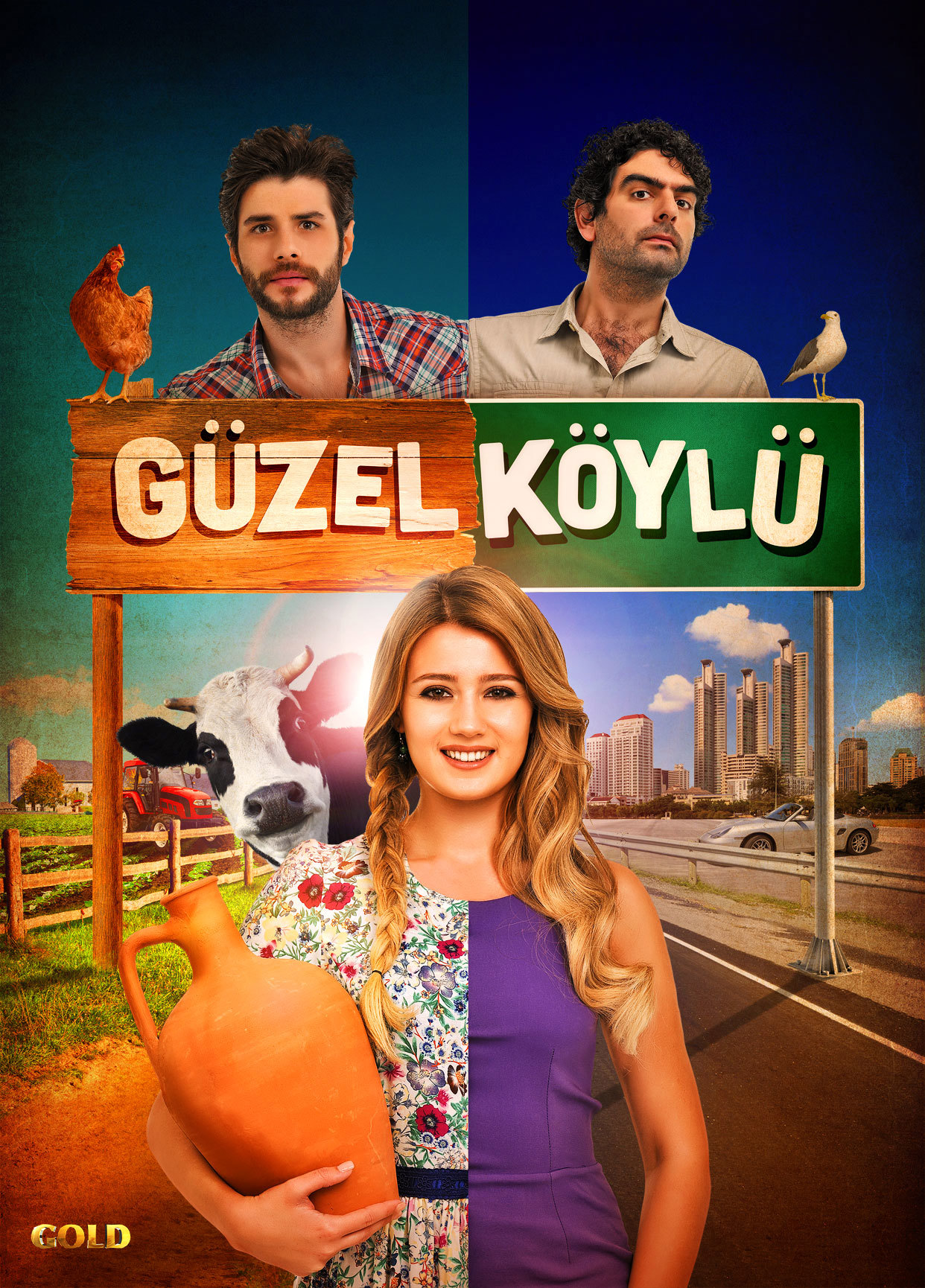 مسلسل القروية الجميلة الحلقة 36